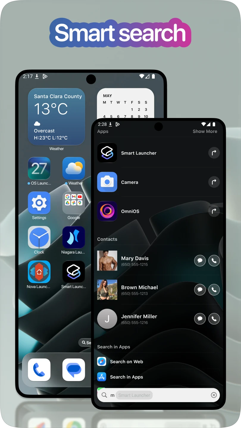 OS 27 Launcher : Golden Gate screenshot