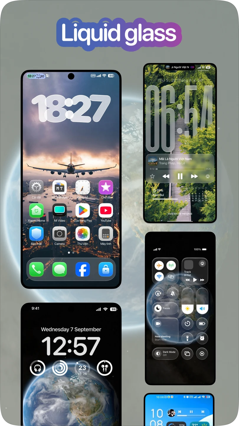 OS 27 Launcher : Golden Gate screenshot